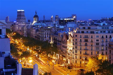 Passeig de Gràcia Barcelona .